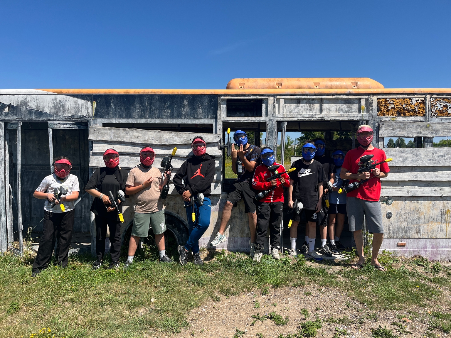 Paintball Lens Team Square : Immersion, adrénaline et défis géants