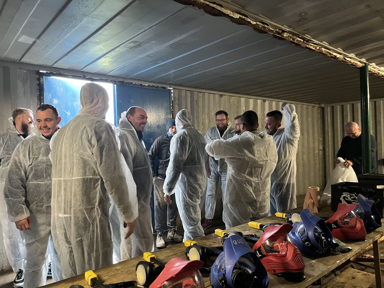Paintball en groupe chez Team Square