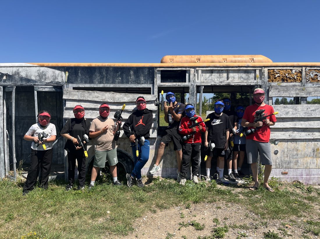 Session de paintball chez Team Square